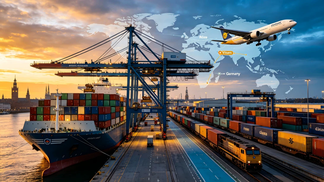 Shipping Time From Vietnam to Germany: The Complete 2026 Transit Guide (Sea, Air, Rail & Door-to-Door)
